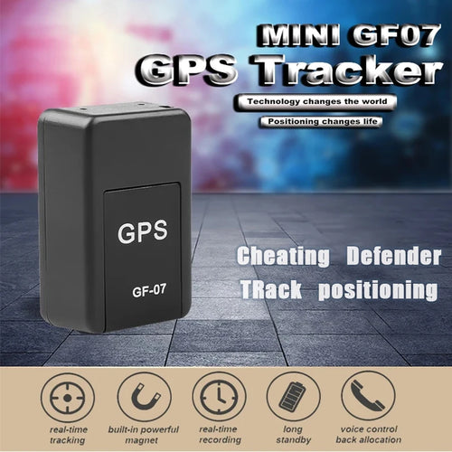 Mini Rastreador GPS GF-07 – Seguridad y Localización en la Palma de tu Mano